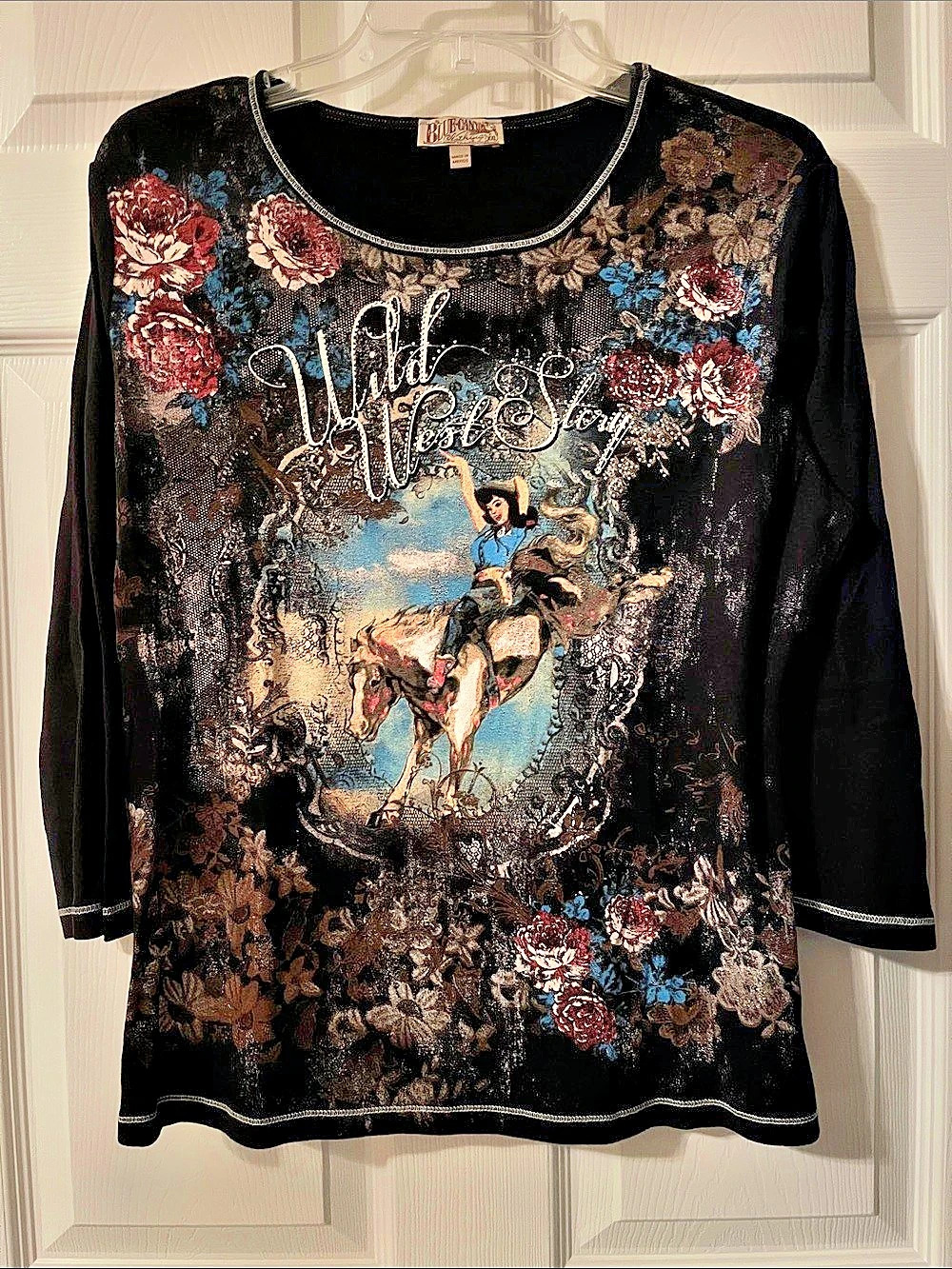 Vintage 90s western top